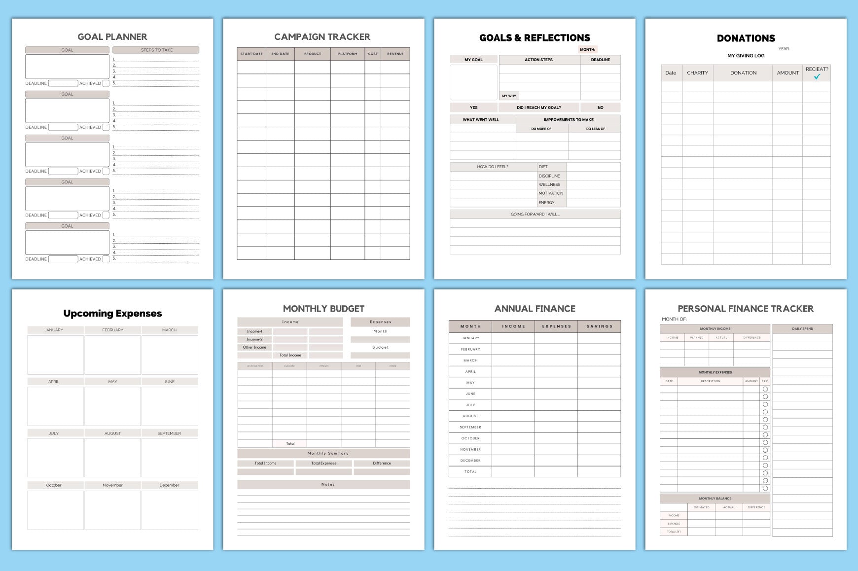 Debt Payoff Budget Planner