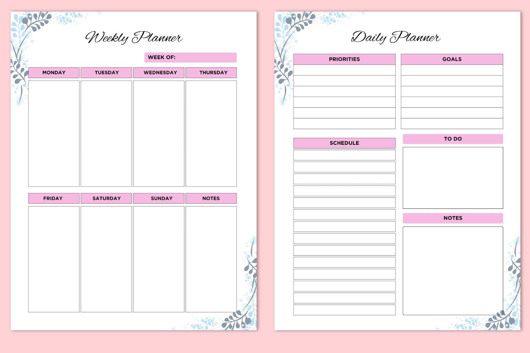 Bible Devotional Planner