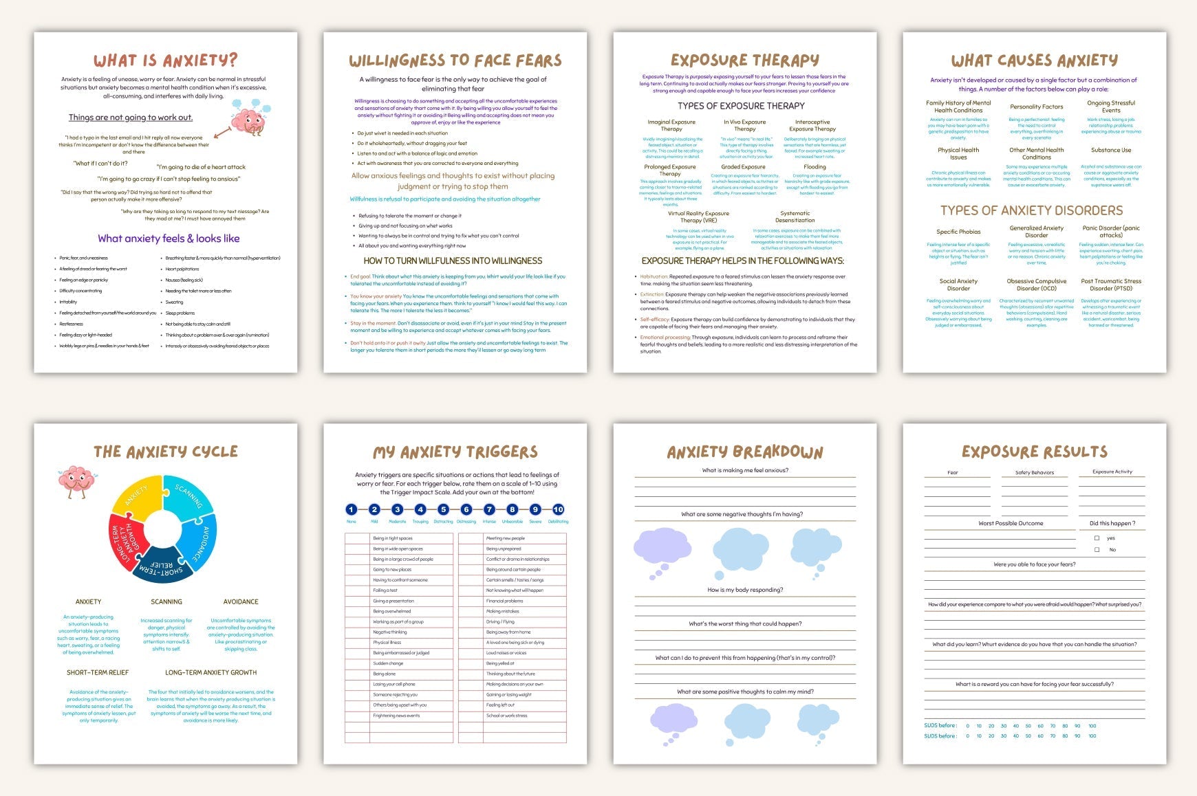 Anxiety Relief Self-Care Journal