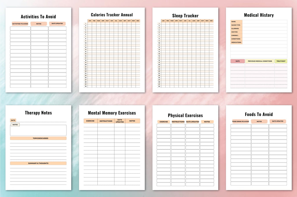 Elderly Caregiving Planner
