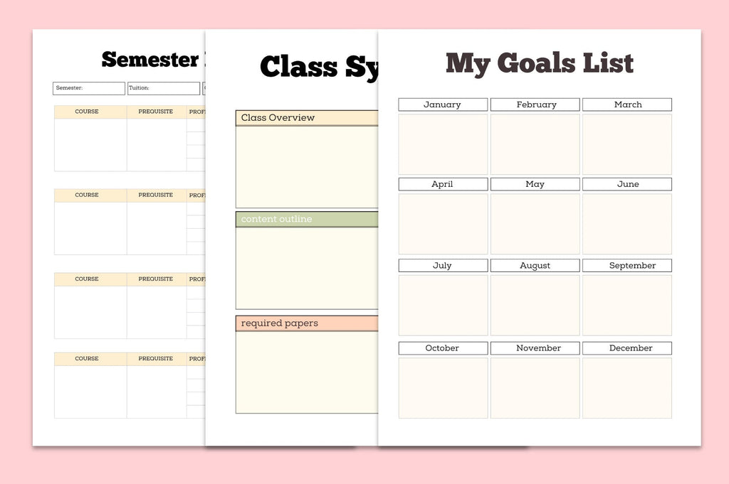 Student Planner