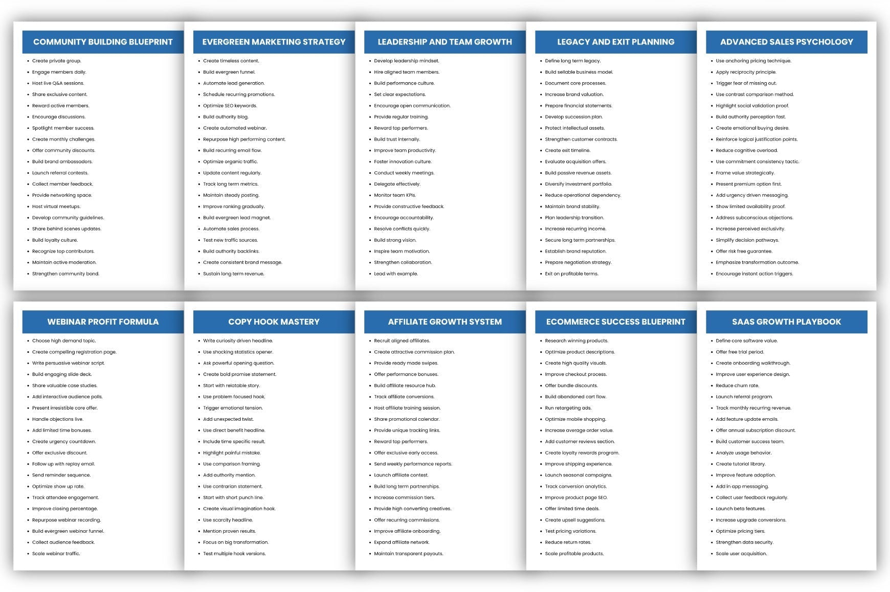 Best Seller Blueprint Prompts