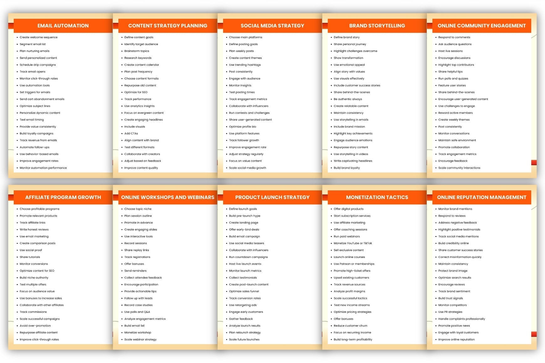Online Success Prompts