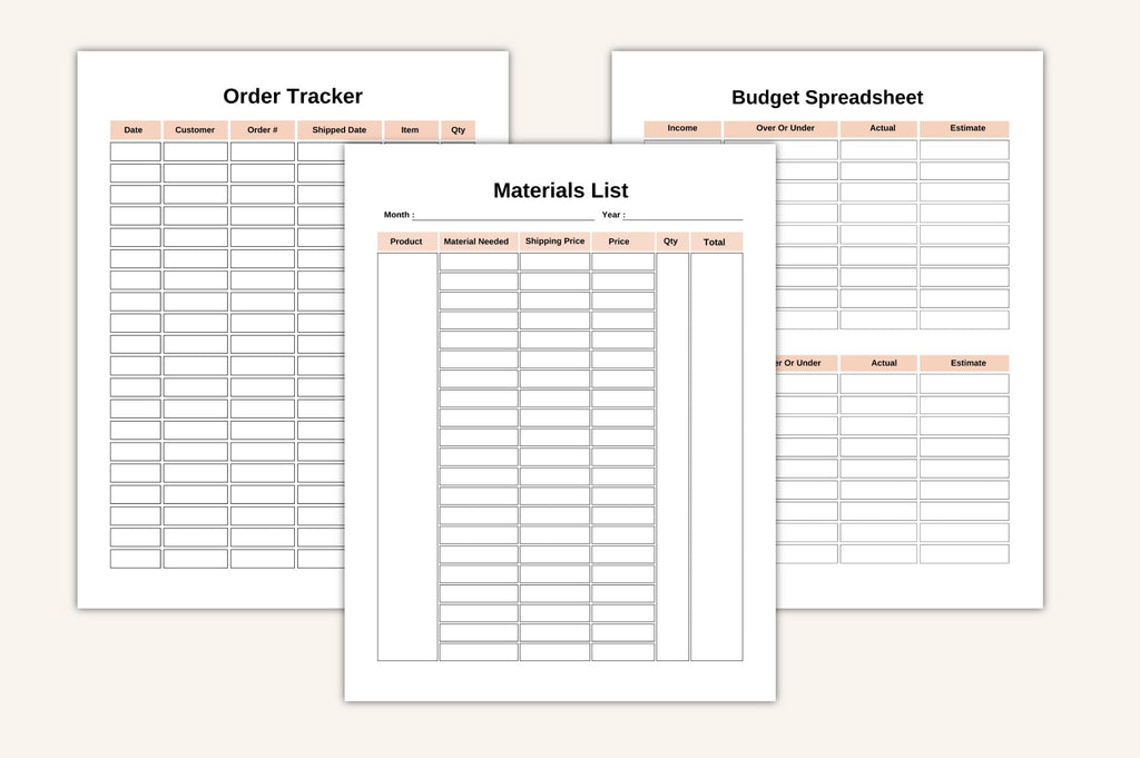 Side Hustle Planner
