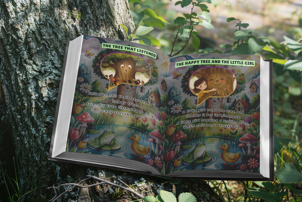 The Happy Tree in the Tiny Garden Book