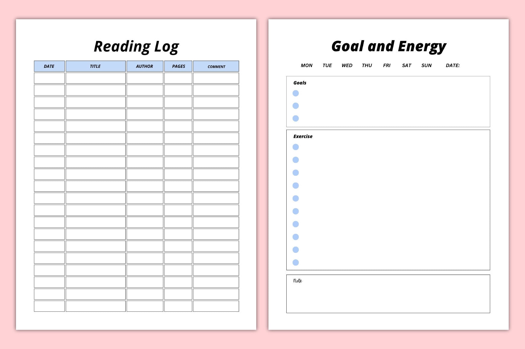 Aesthetic Planner