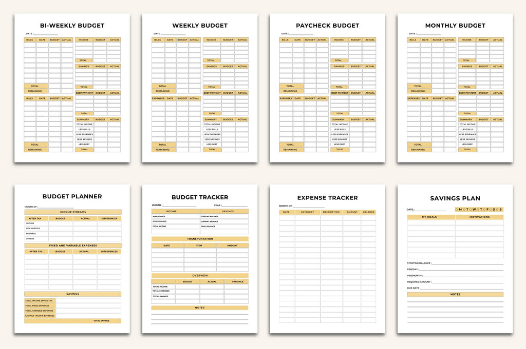 Savings Expense Planner