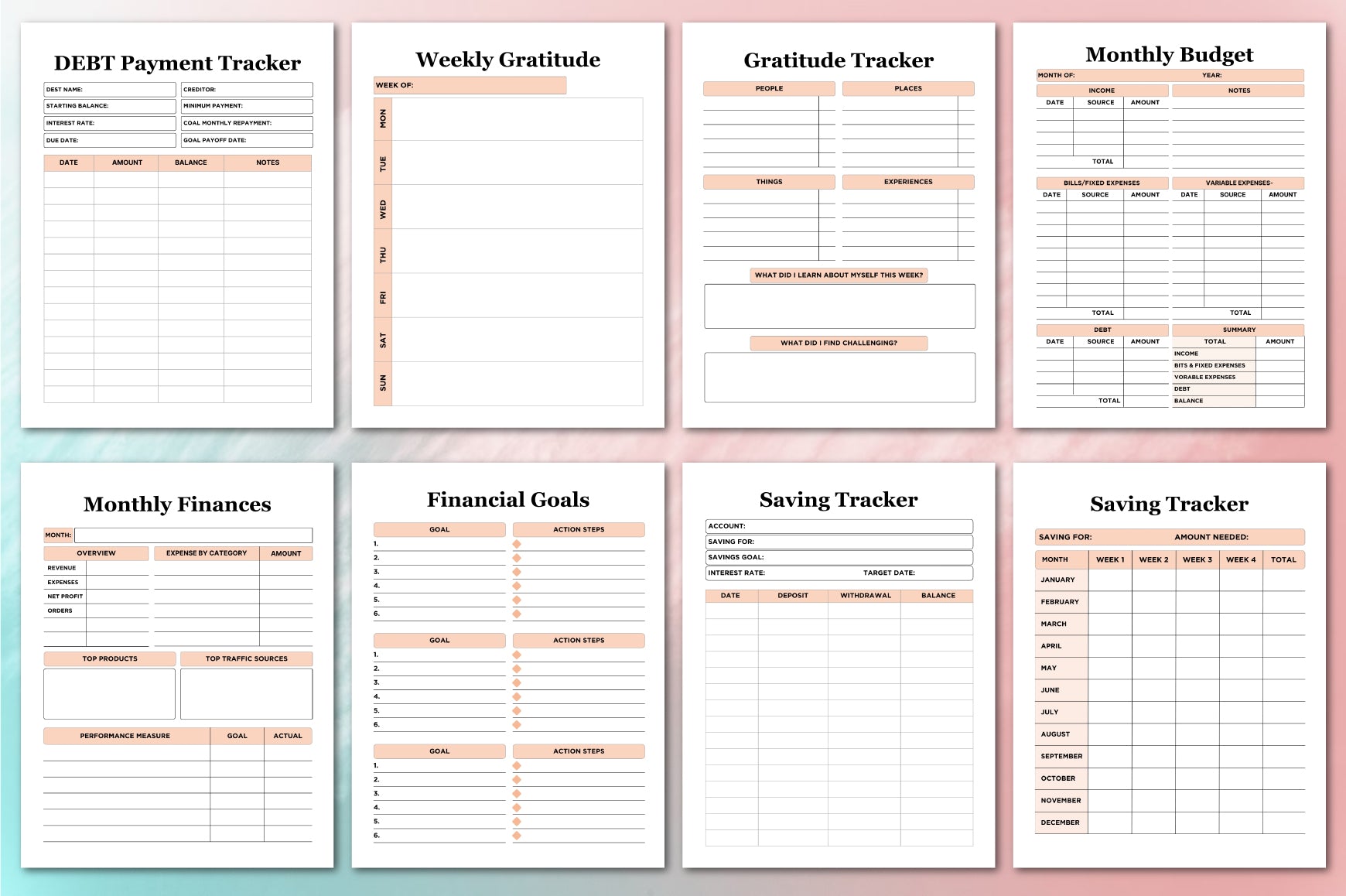 Aesthetic Planner