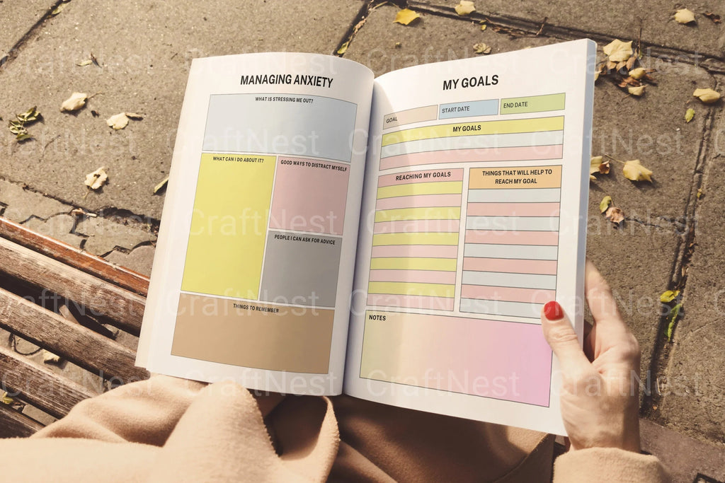 ADHD Printable Planner daily brain dump and planning pages