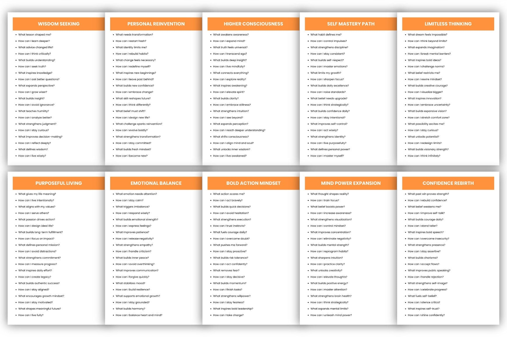 Mind Awakening Prompts for Inspiration