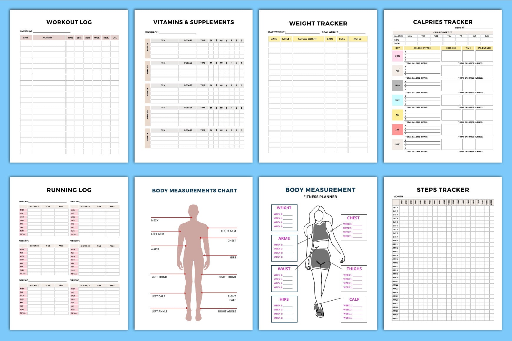 Fitness Planner Guide
