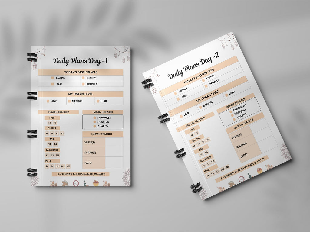 Ramadan Planning Planner