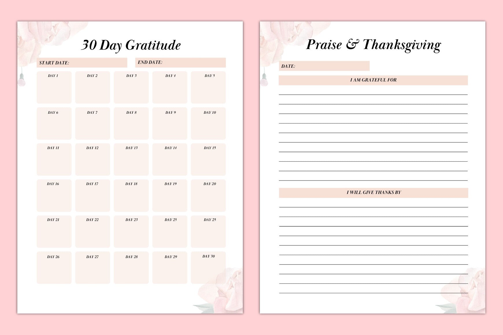 Faith Planner