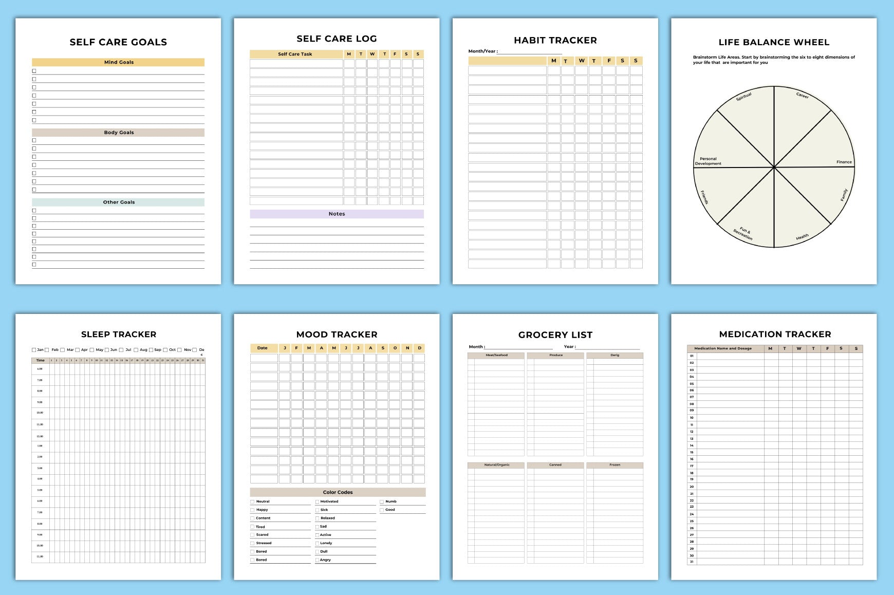 Vision Board Planner