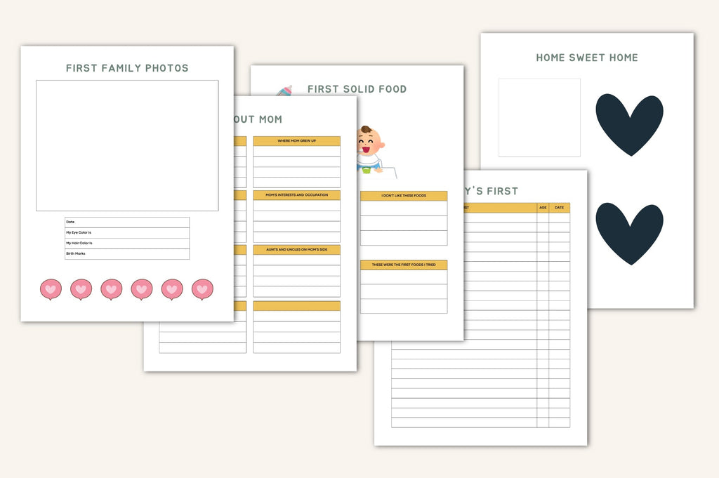 Baby Milestone Journal