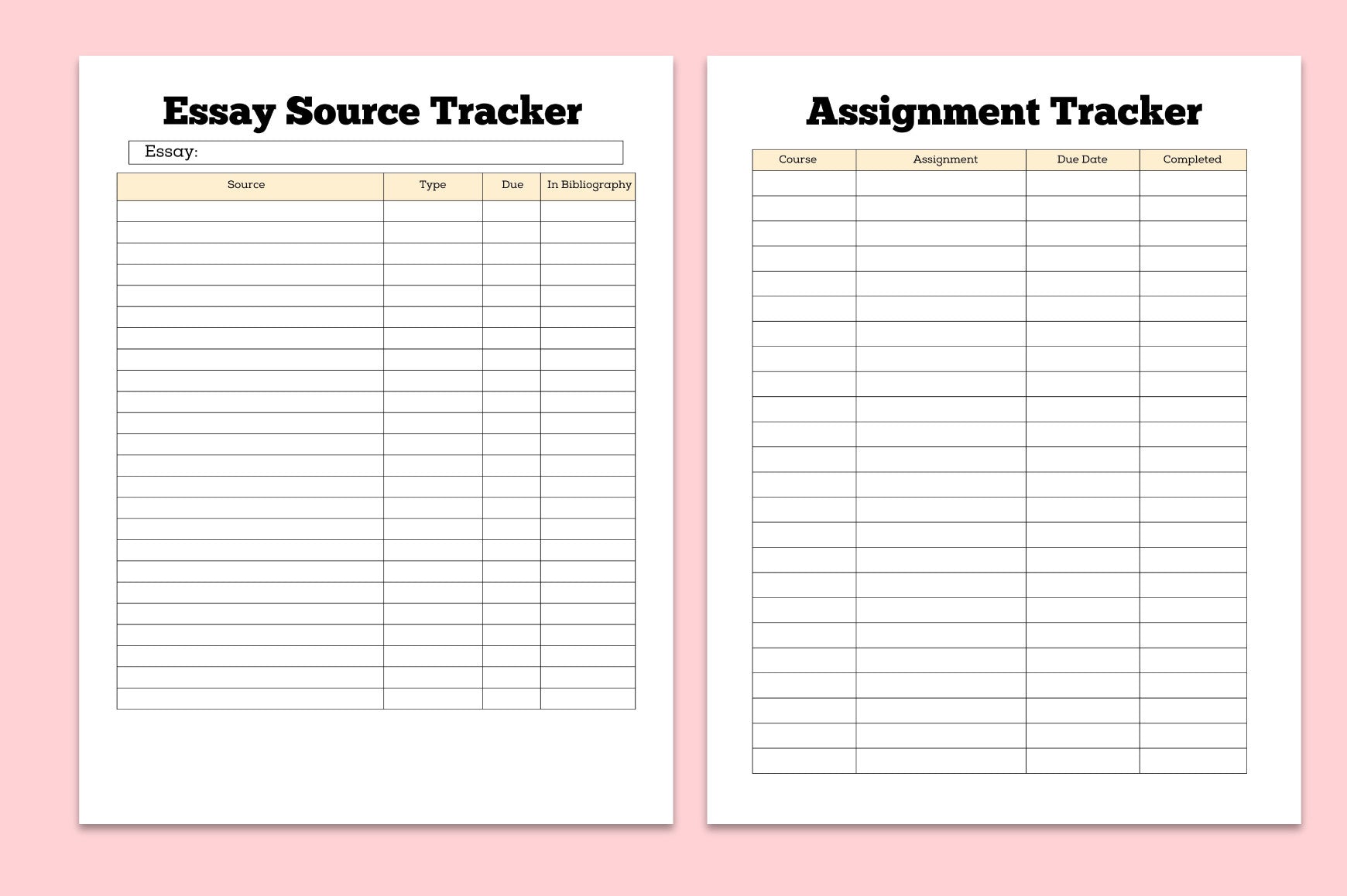Student Planner