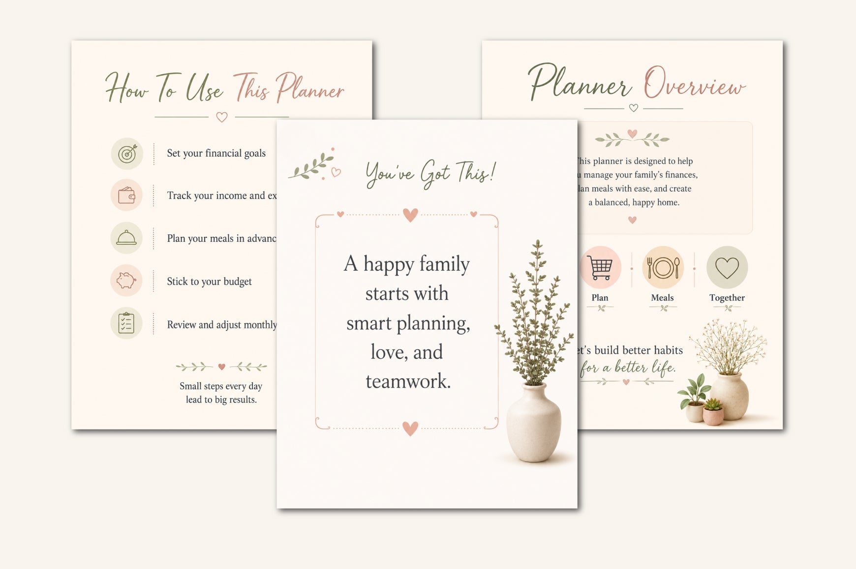 Family Budget Meal Planner