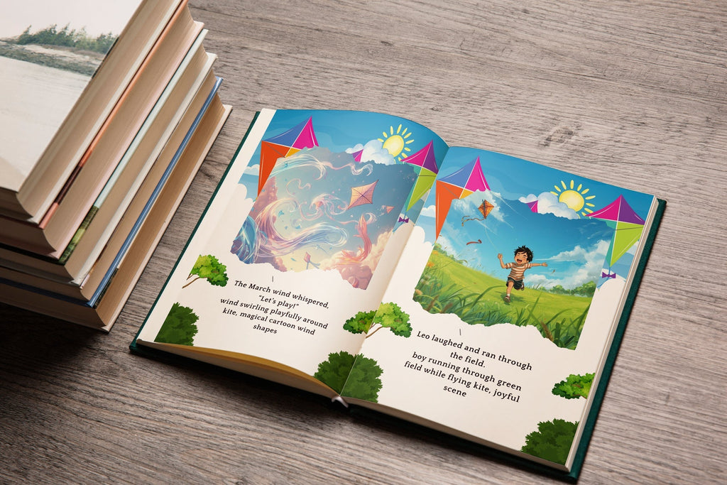 The March Wind and the Little Kite Book