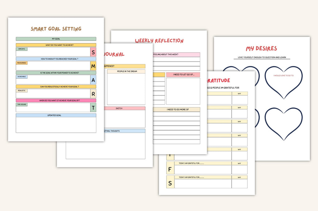 Anxiety Relief Self-Care Journal