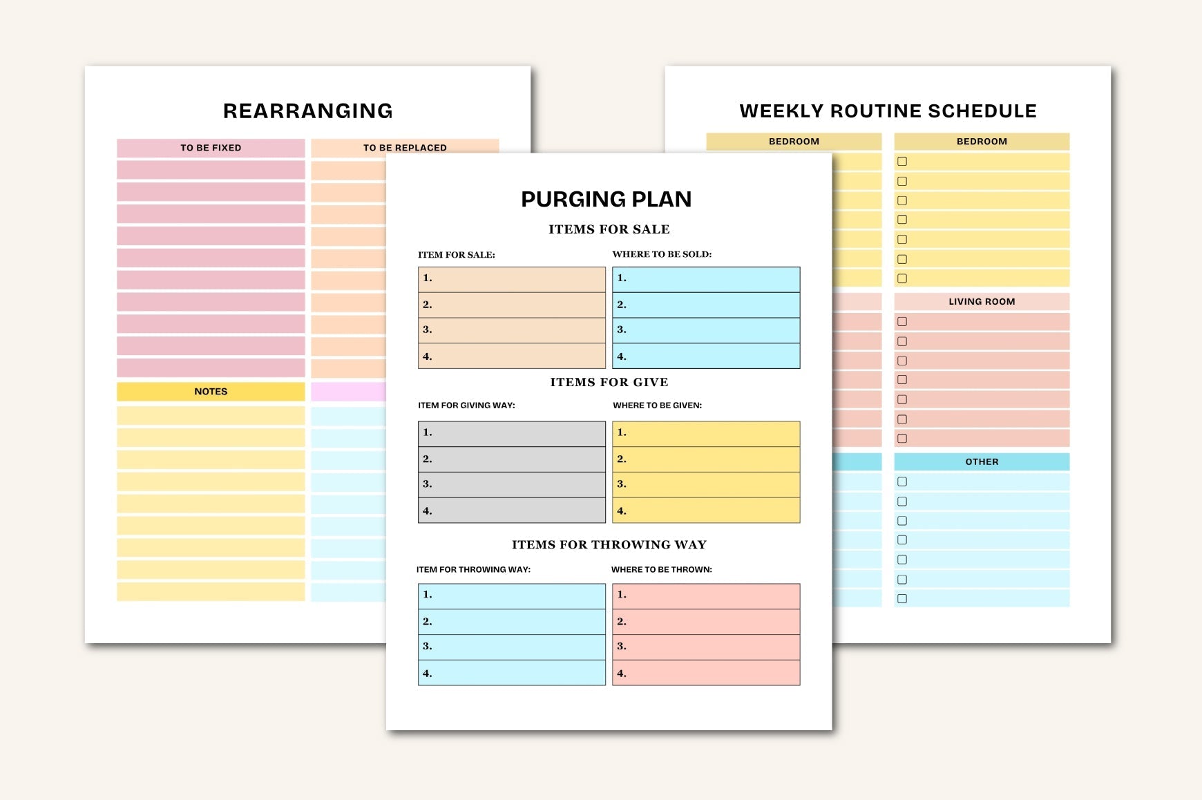 The Ultimate Decluttering Planner