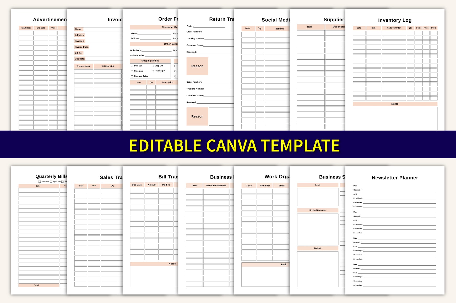 Side Hustle Planner