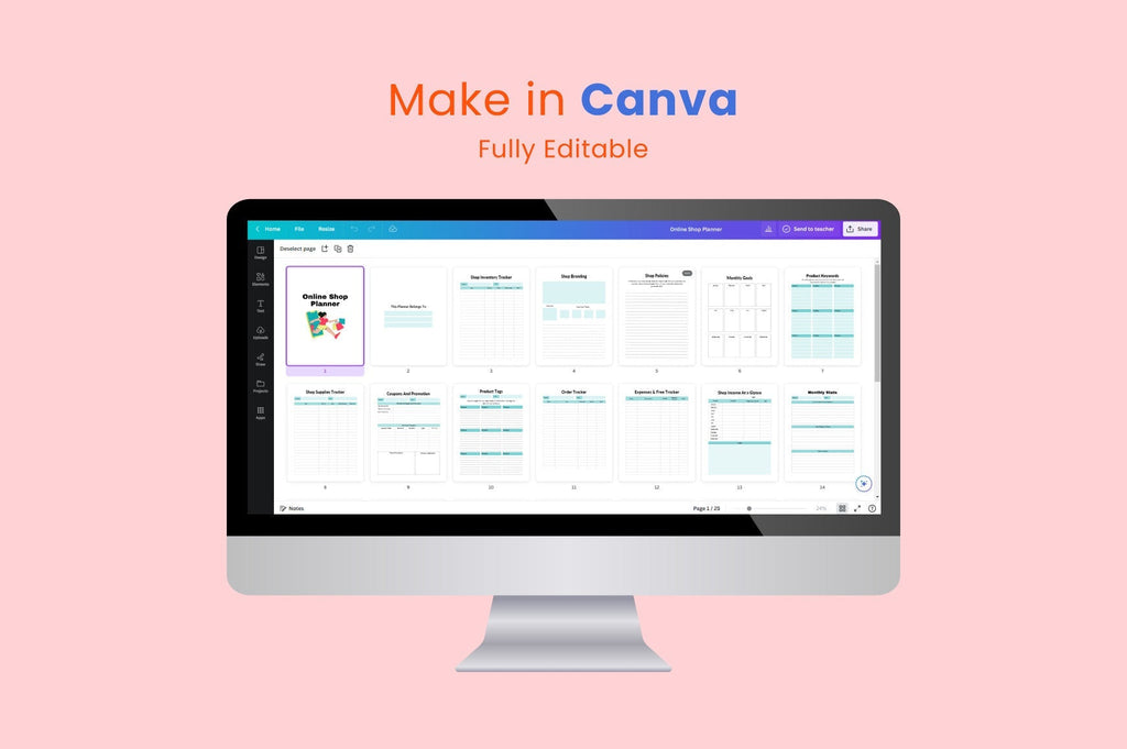 Online Shop Planner