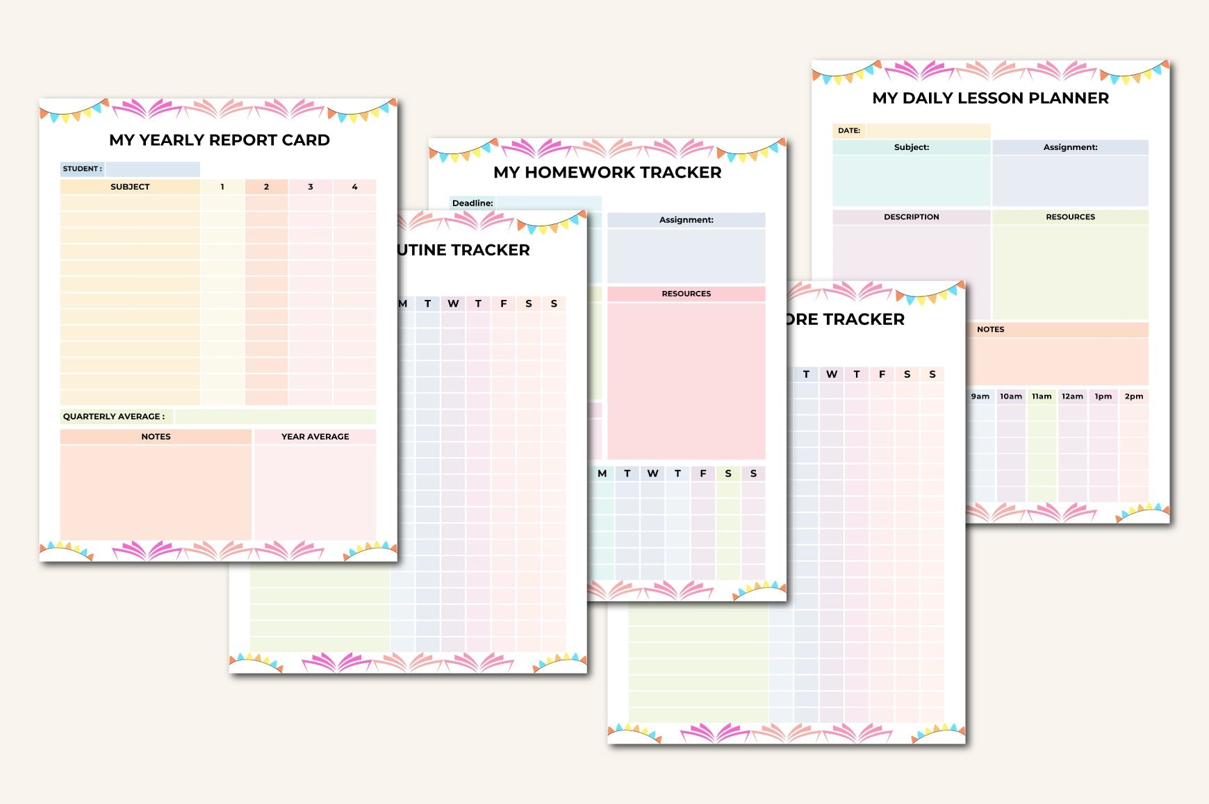 Teacher Planner 100 Workbook
