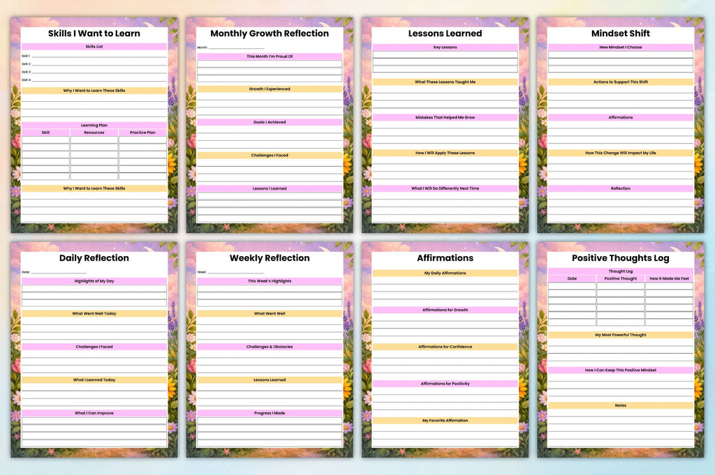 Gratitude Growth Planner
