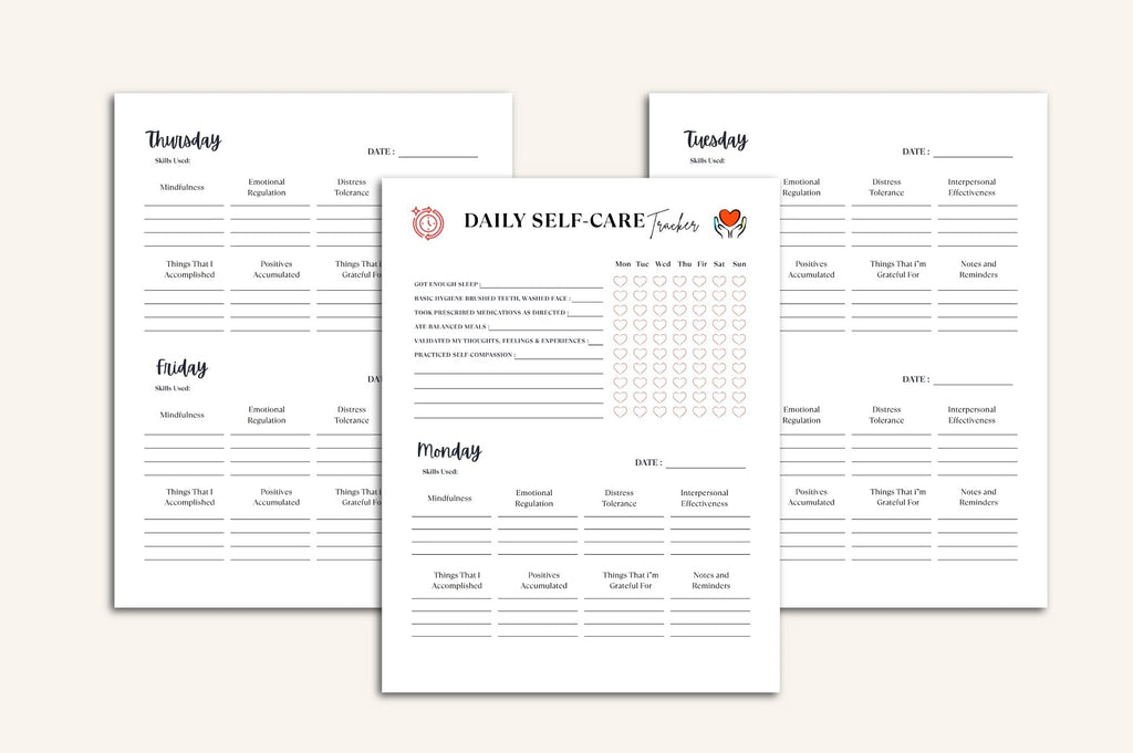 Dbt Worksheets Workbook