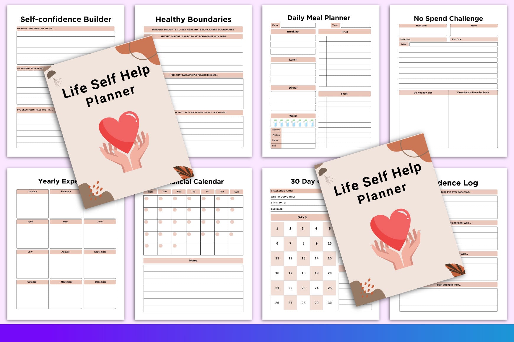 Life Self-Help Planner