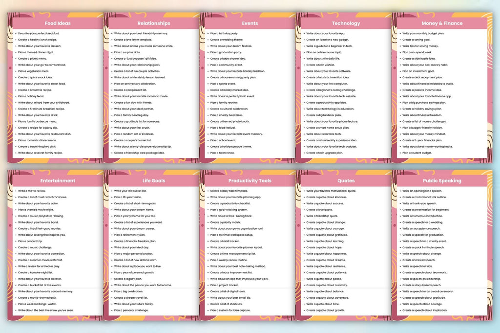 The Ultimate Vault Prompts