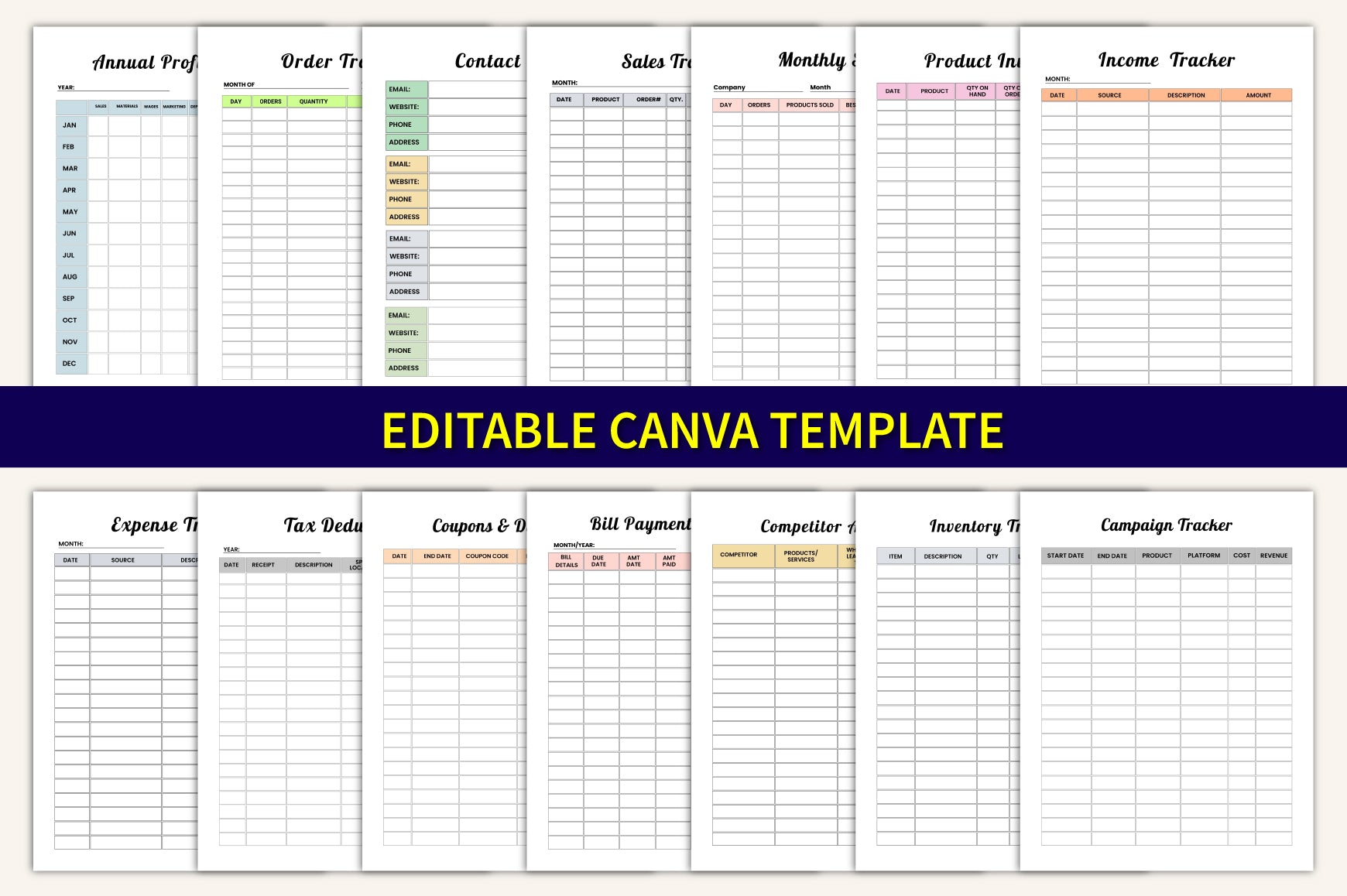 Small Business Planner