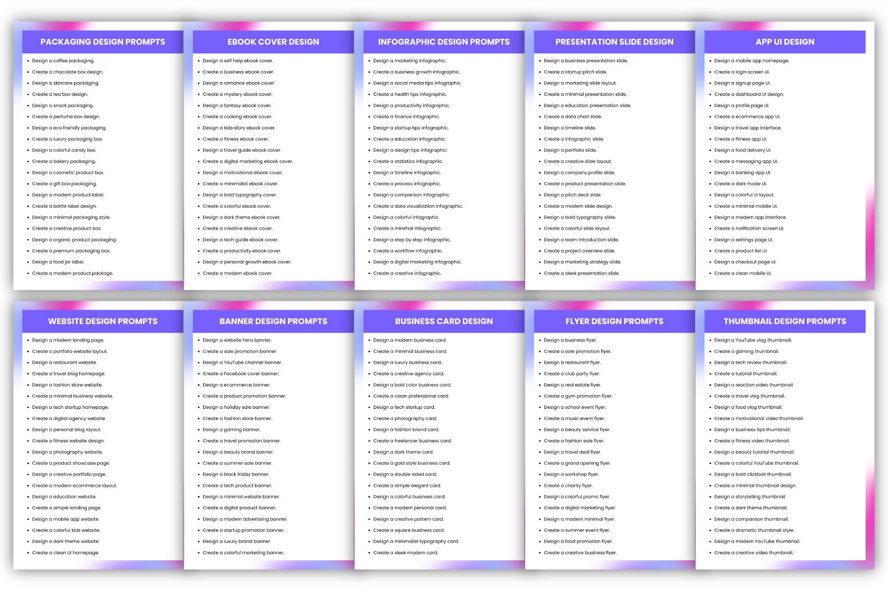 Online Designers Prompts