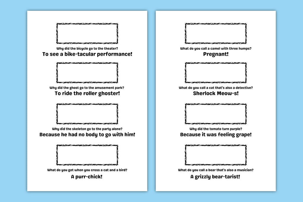Joke Books for Kids Planner