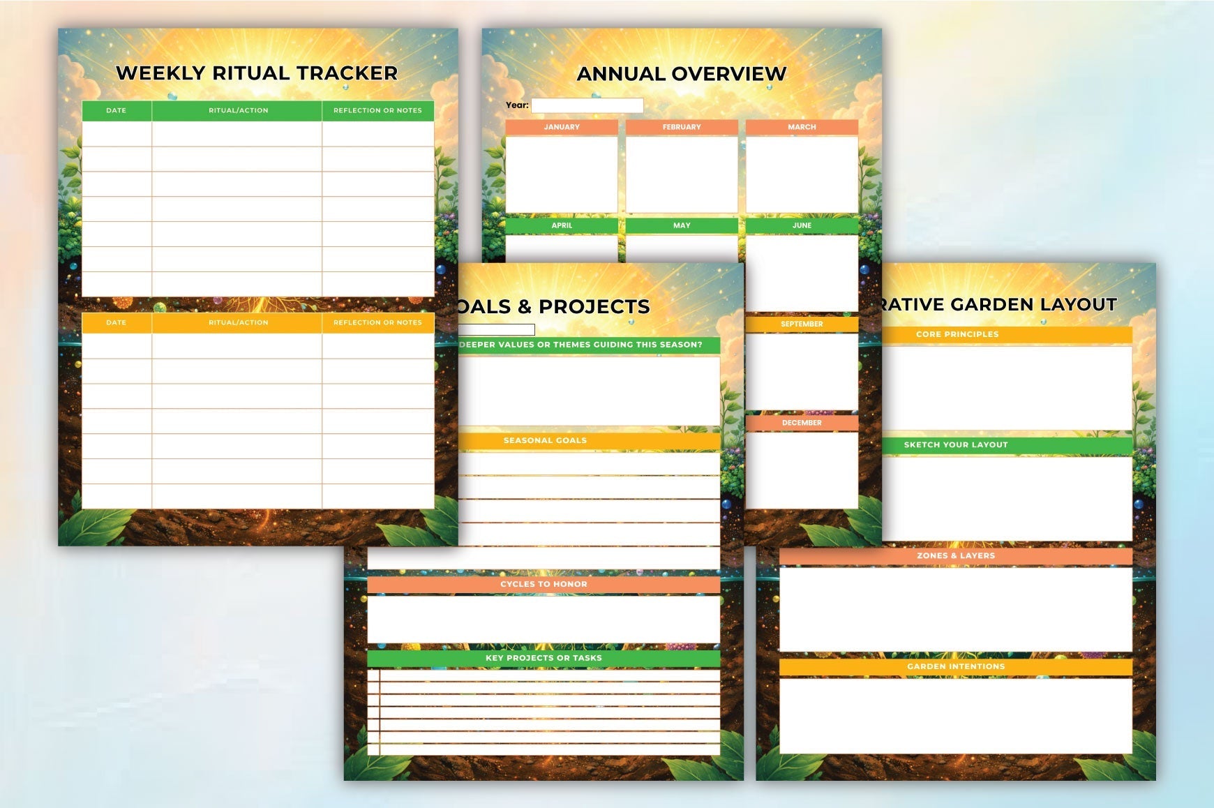 Cycles Soil Gardening Journal: Enhance Your Garden's Growth