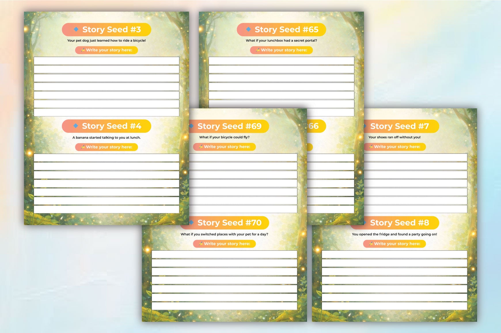 Story Seeds Kids Planner