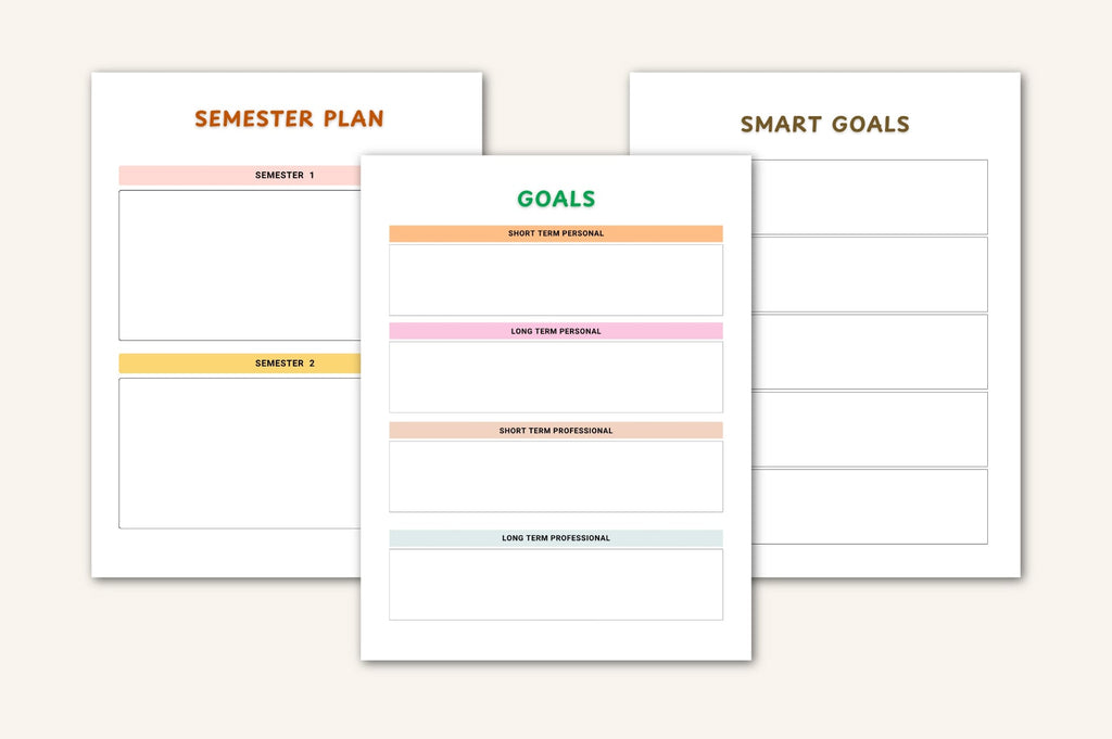 School Year For Kids Planner