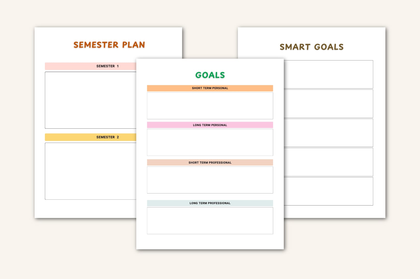 School Year For Kids Planner