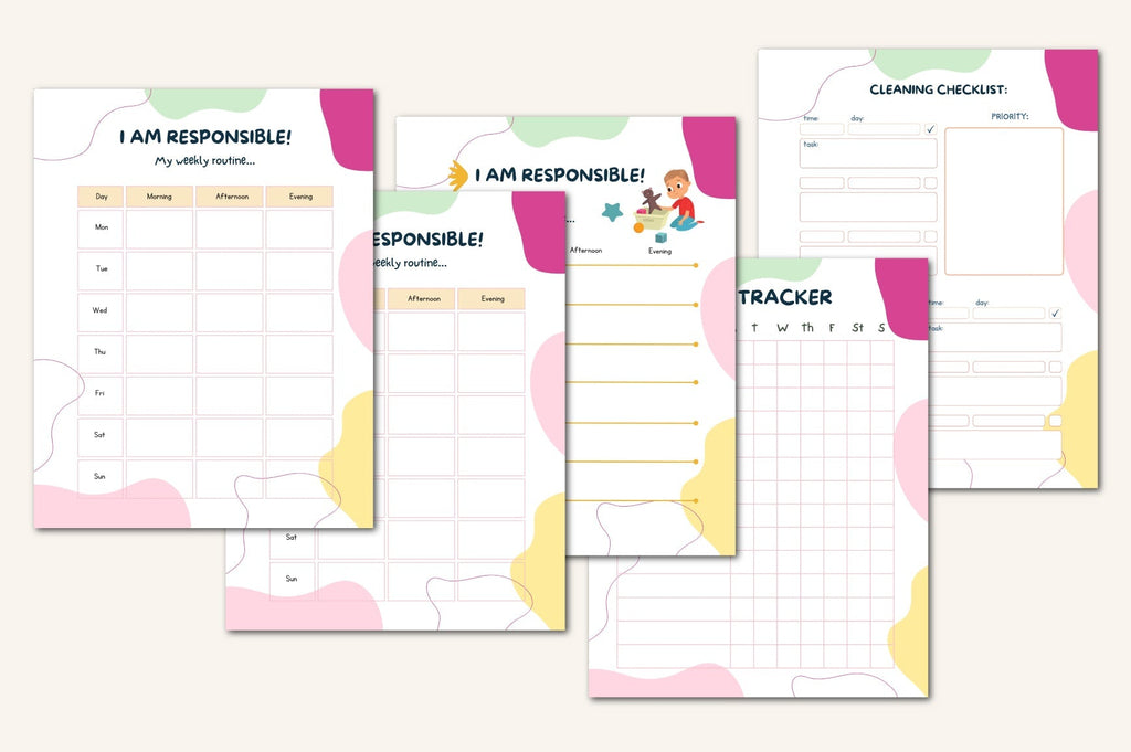 Yearly Activities Kids Planner