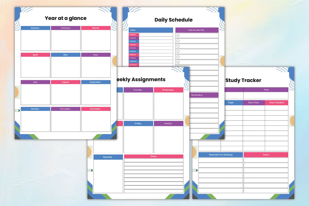Student Success Method Planner