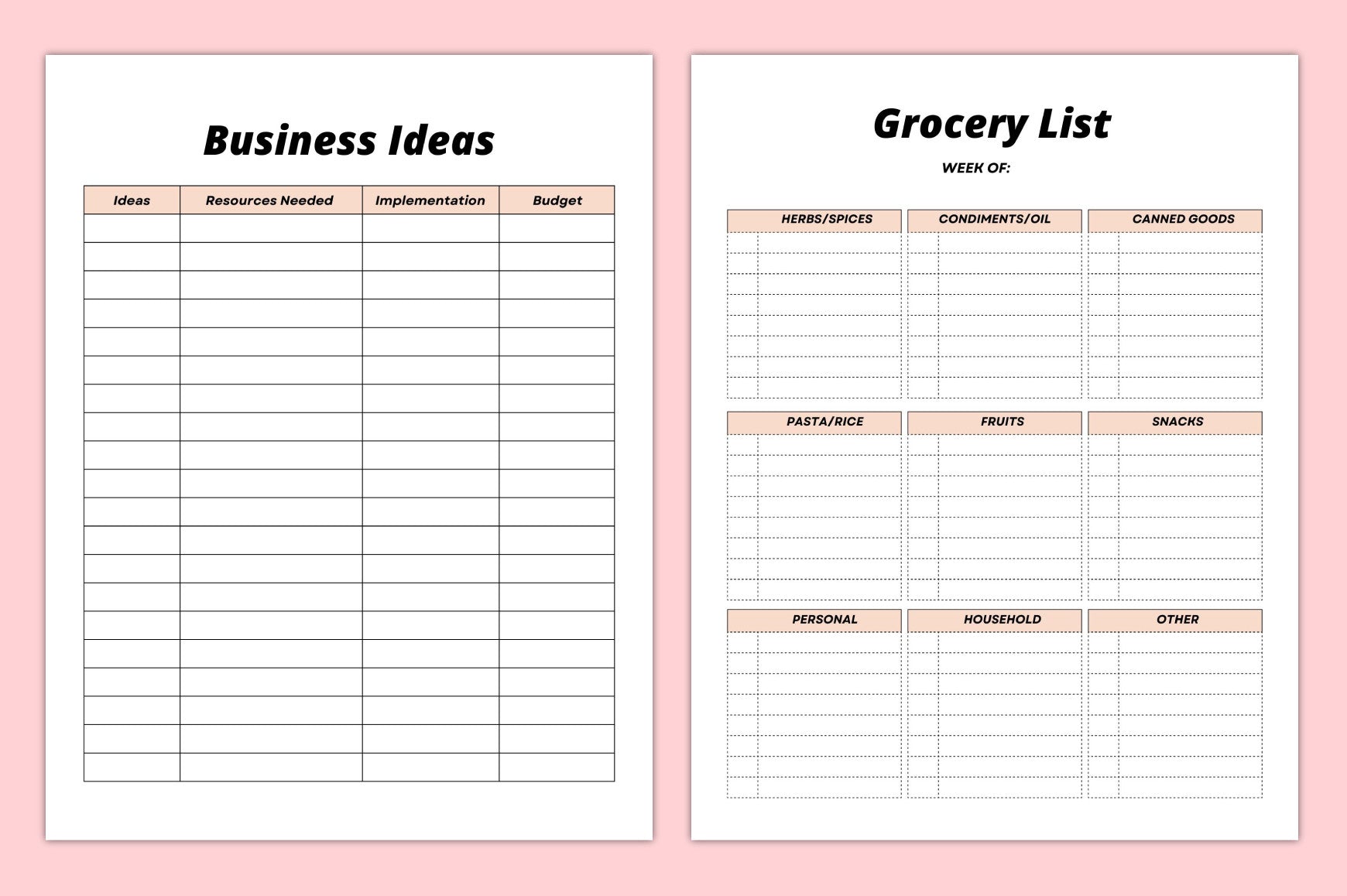 Household Planner