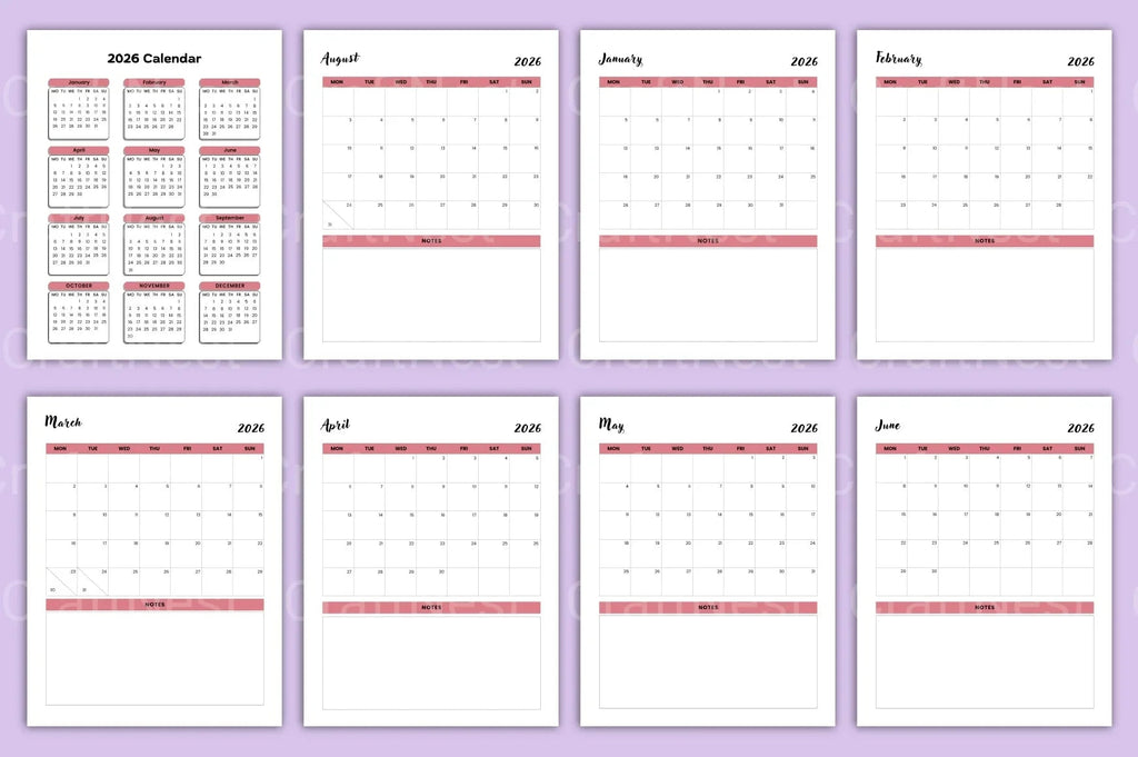 ADHD Printable Planner printable focus improvement pages