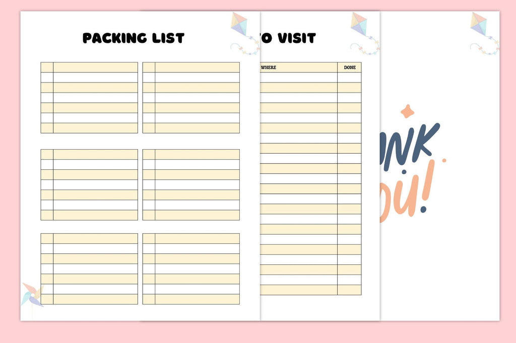 Kids Travel Journal