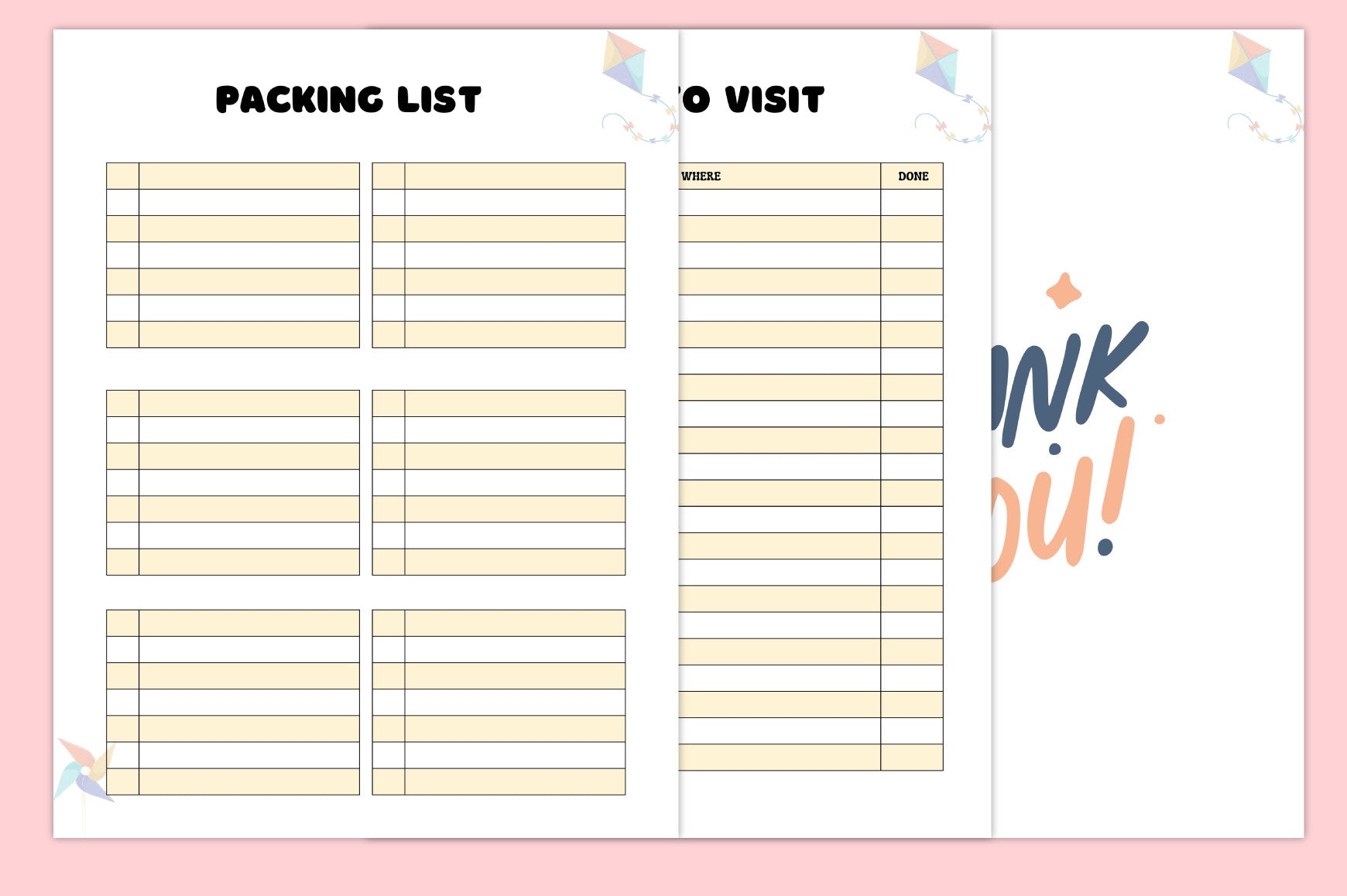 Kids Travel Journal