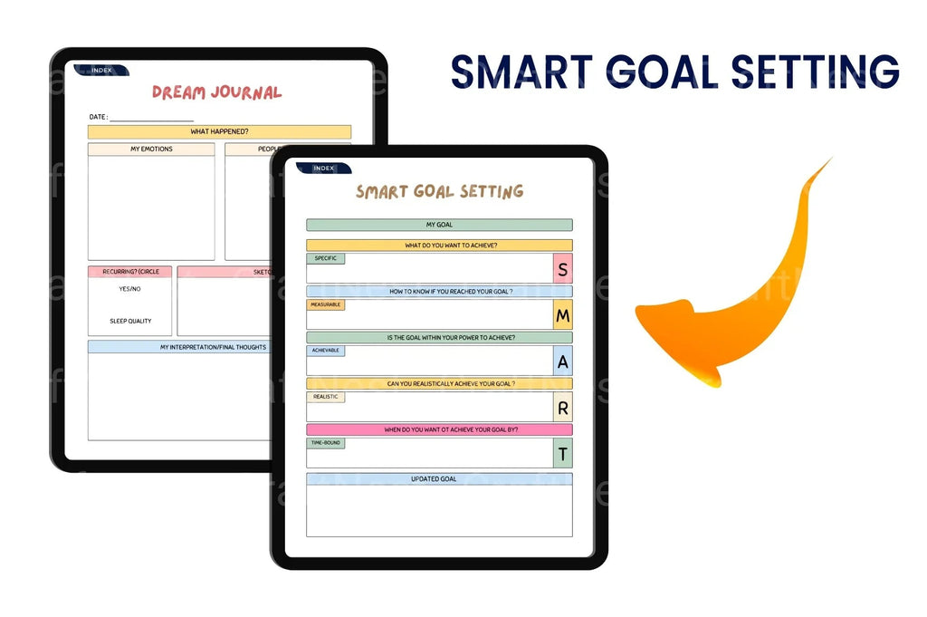 ADHD Printable Planner calming routine and focus improvement guide