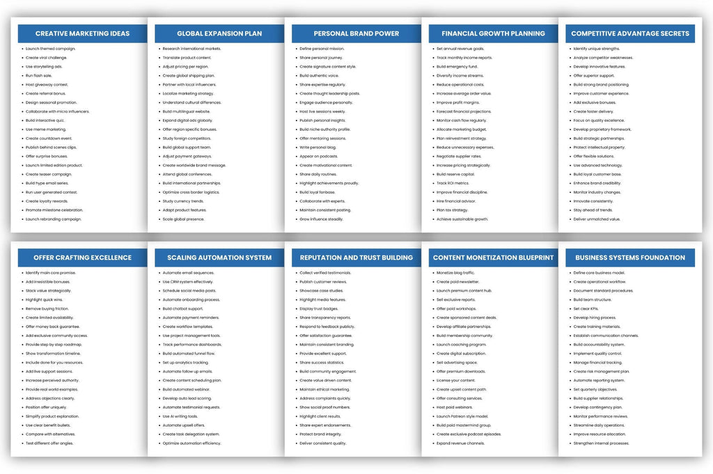 Best Seller Blueprint Prompts