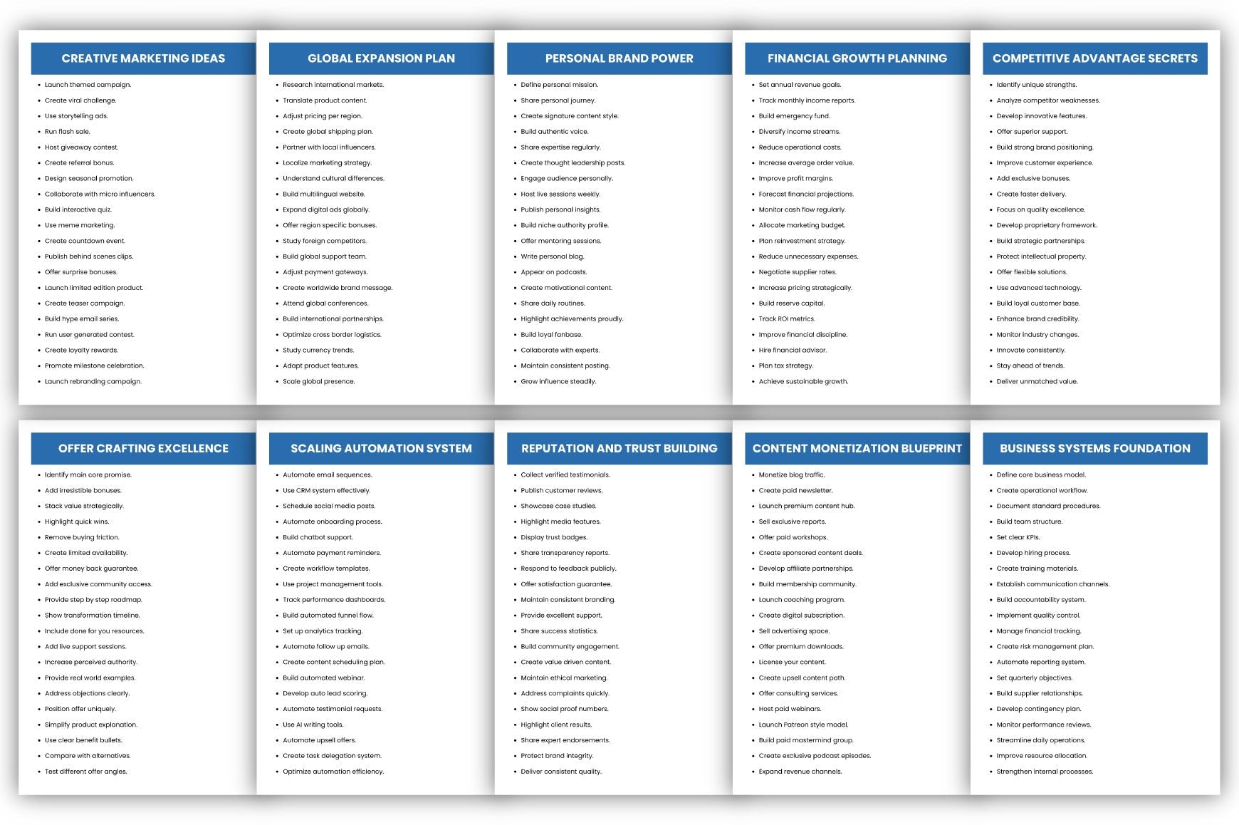 Best Seller Blueprint Prompts