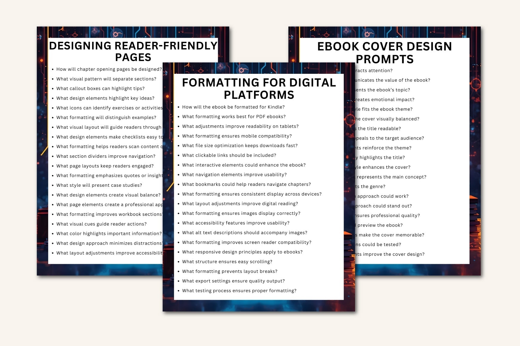 Ebook Creation AI Prompts