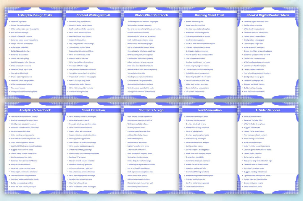AI Freelancer Toolkit Prompts
