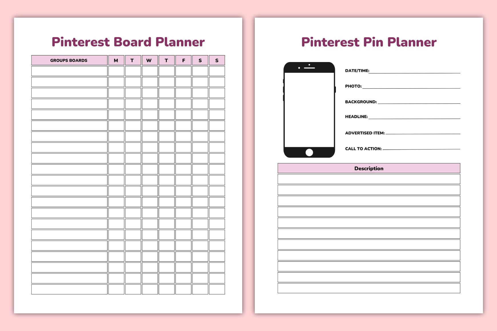 Social Media Planner